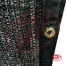  12 x 12 - 50% Light Weight Shade Cloth, Shade Sail, Sun Shade (Black Color)